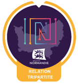 Badge Badge - Relation tripartite